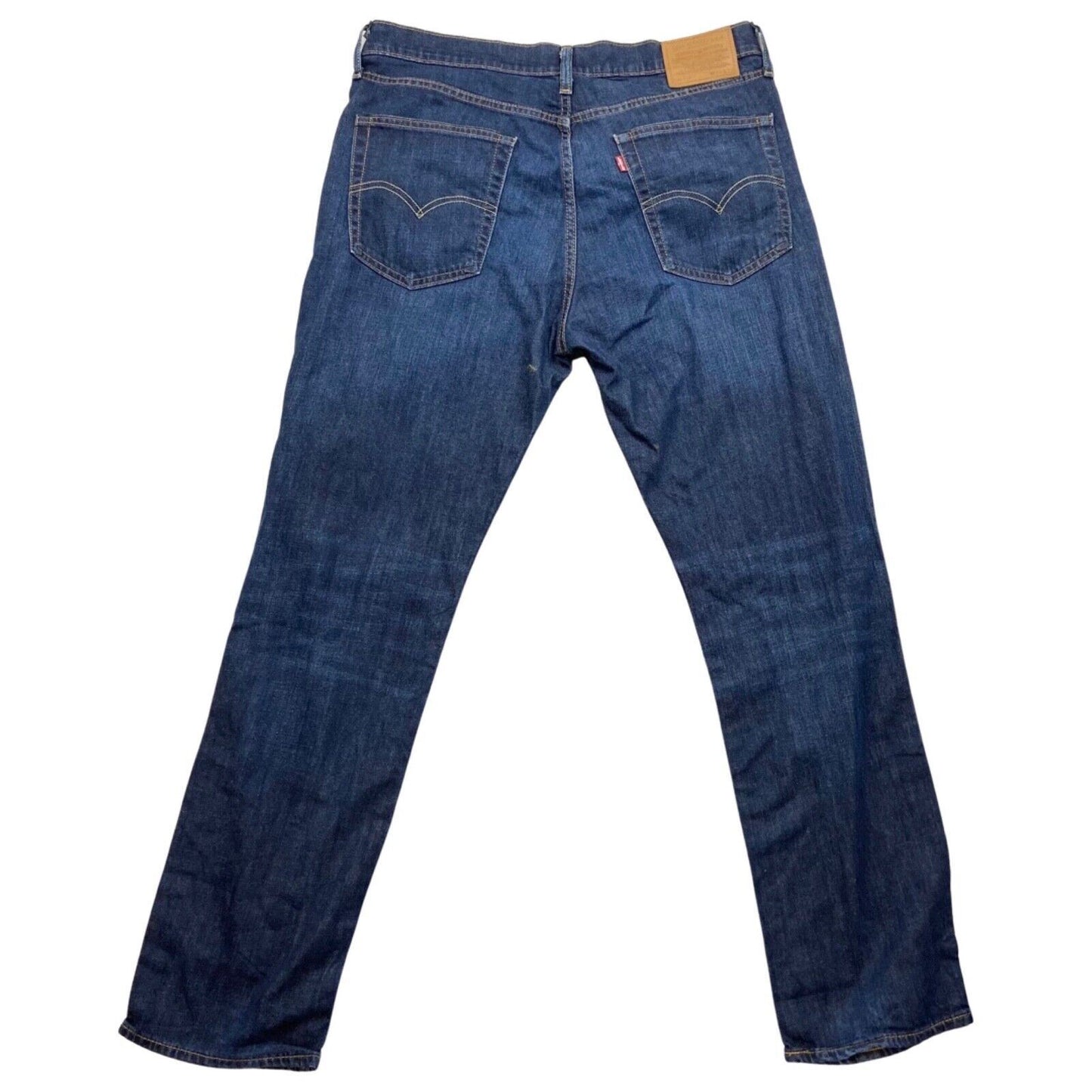 LEVIS PREMIUM BIG E 514 DARK INDIGO STRAIGHT CUT JEANS ROCKABILLY MOD 36 W 32 L