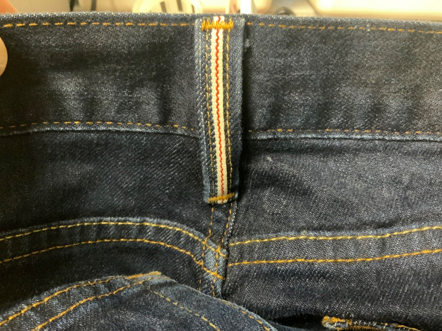 LADIES LEVIS PREMIUM SELVEDGE 511 BOYFRIEND SKINNY FIT STRETCH JEANS 28 W 32 L
