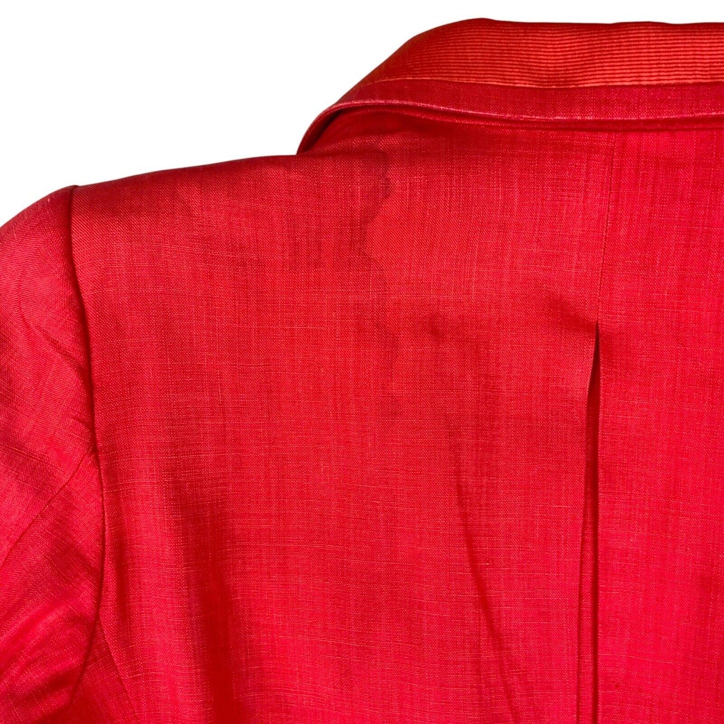 Vintage 80s 90s Red Designer Valentino Suit Blazer 8 10 S
