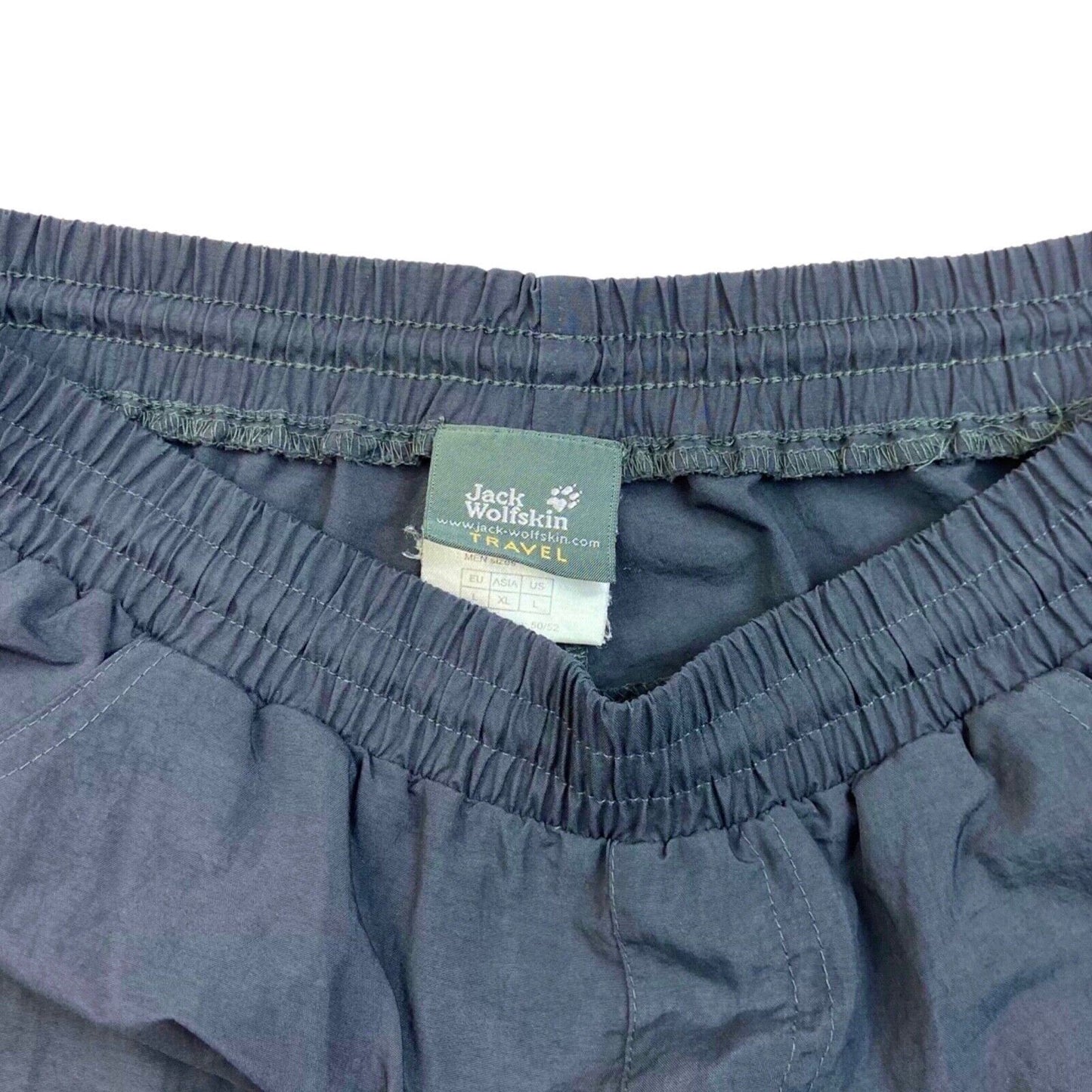 Vintage 90s 00s Grey Jack Wolfskin 3 / 4 Length Trousers S
