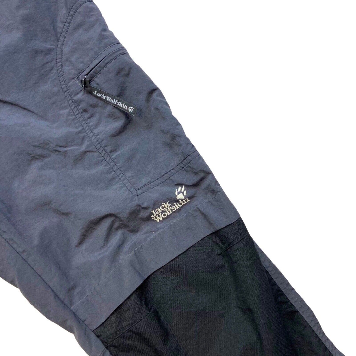 Vintage 90s 00s Grey Jack Wolfskin 3 / 4 Length Trousers S