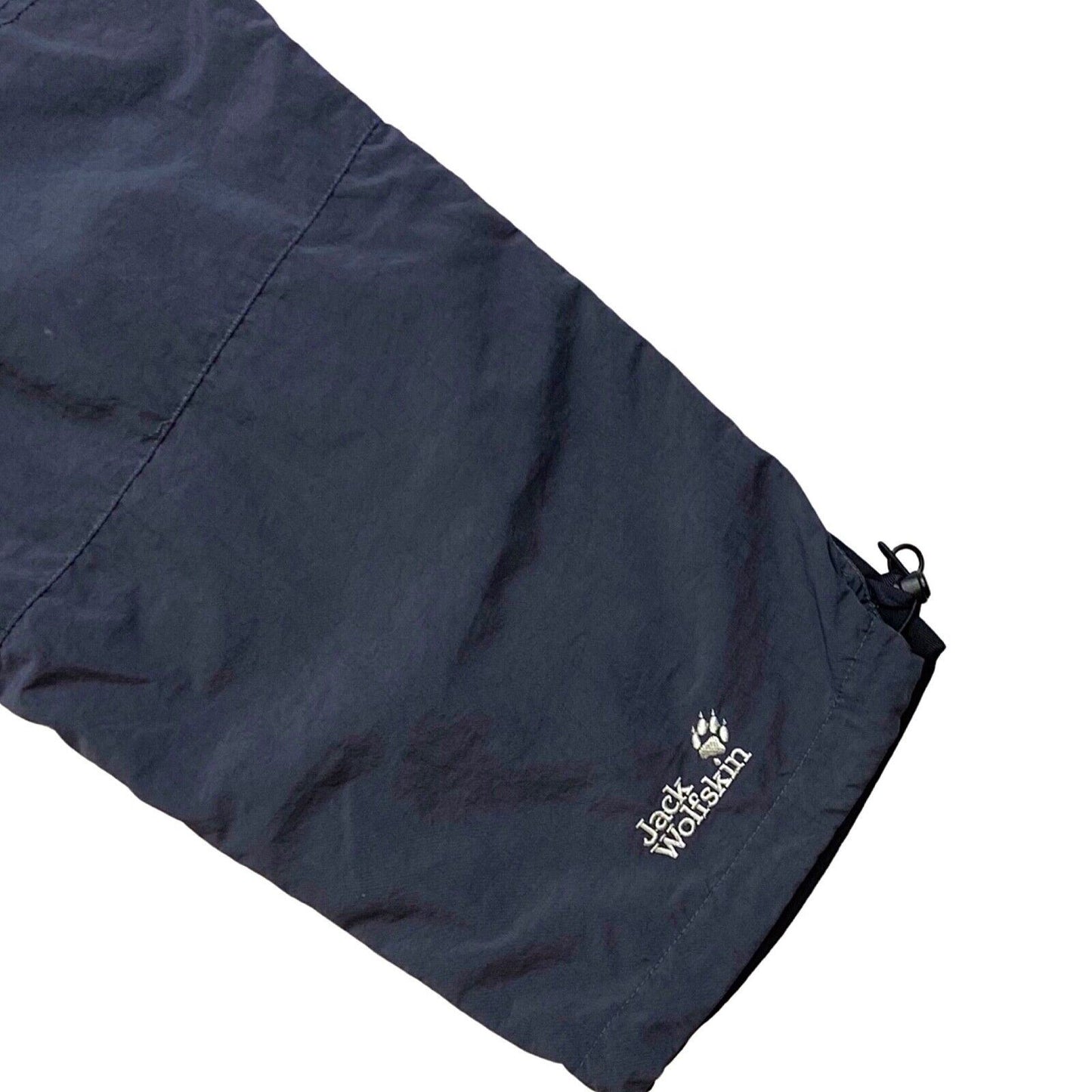 Vintage 90s 00s Grey Jack Wolfskin 3 / 4 Length Trousers S