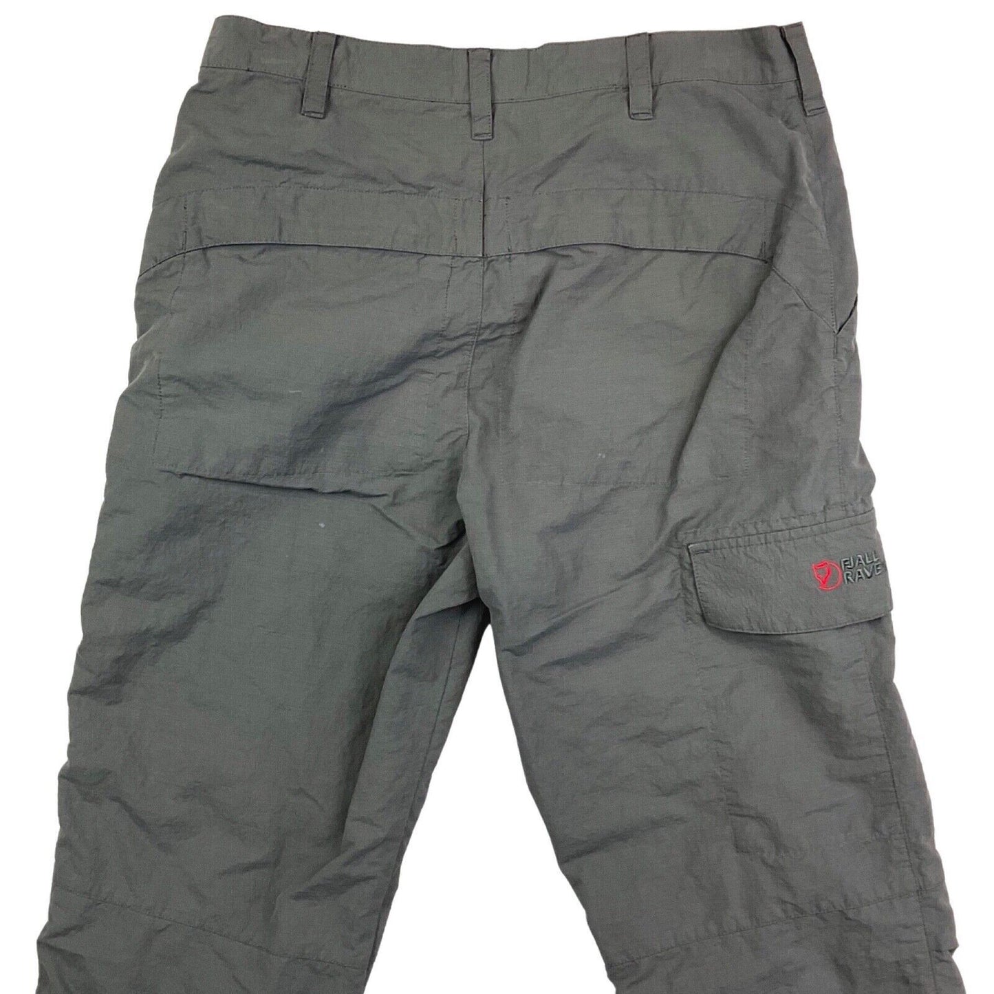 Vintage 90s 00s Grey Fjällräven Utility Cargo Trousers L