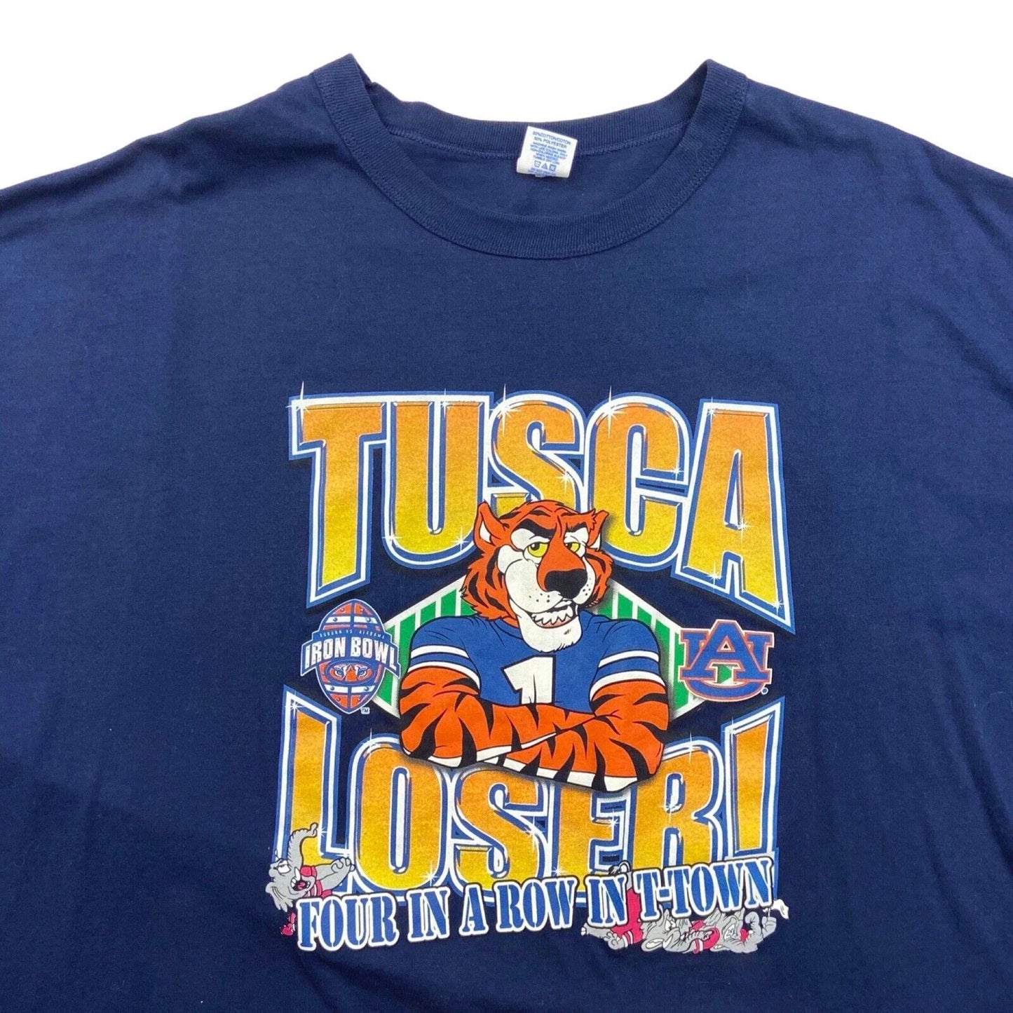 Russell Athletic University Of Auburn Iron Bowl Tusca Loser Graphic T Shirt 3XL