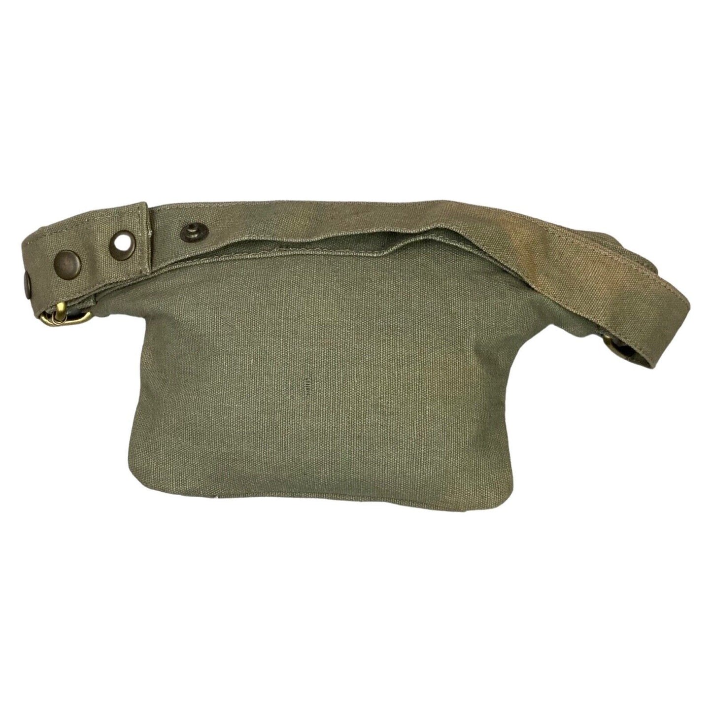 Vintage 90s 00s Beige Cotton Canvas Utility Bag