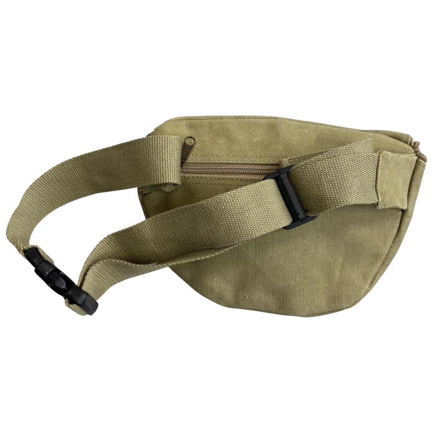 Deadstock 2007 Khaki Beige Converse All Star Cross Body Bum Bag Cotton Canvas