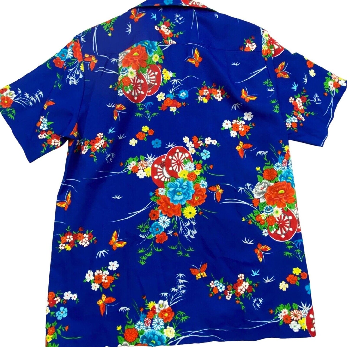 VTG 60s SURFSIDE SPORTWEAR RAYON HAWAIIAN ALOHA SHIRT TIKI ROCKABILLY 40” (38) S