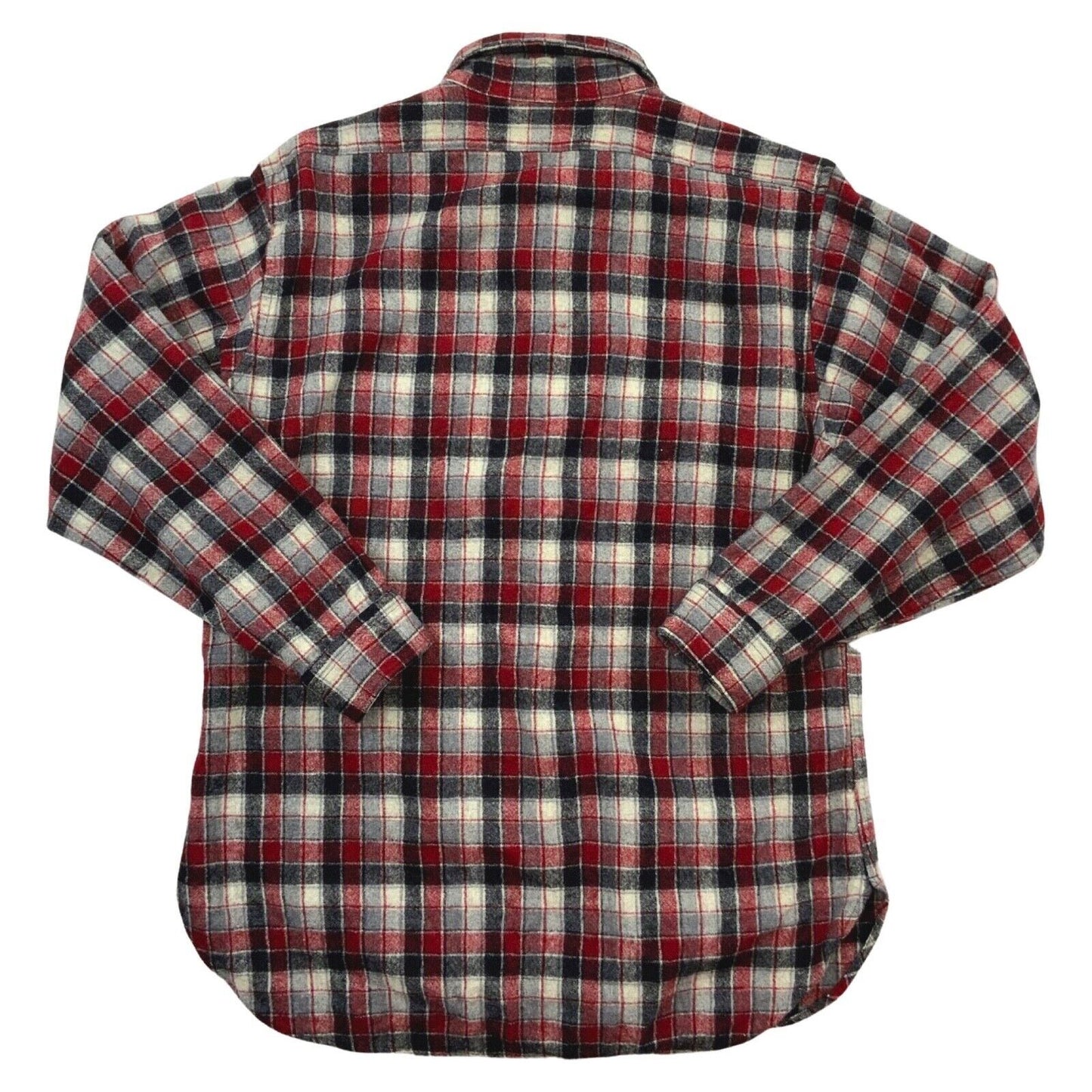 VTG USA PENDLETON COUNTRY TRADITIONALS WOOL SHIRT CHECK PLAID S 41” (38)