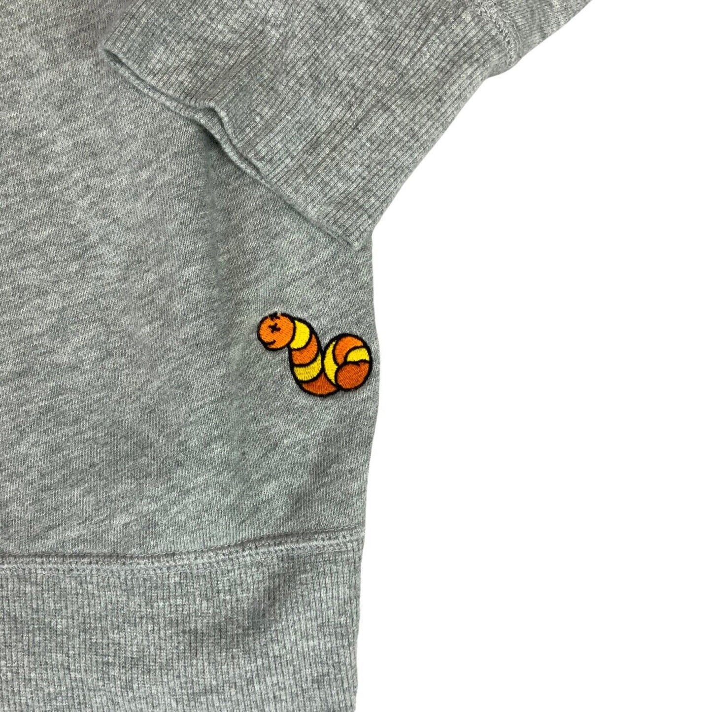 00s Y2K Grey Black Uniqlo x Kaws x Sesame Street Elmo Cookie Monster Jumper M