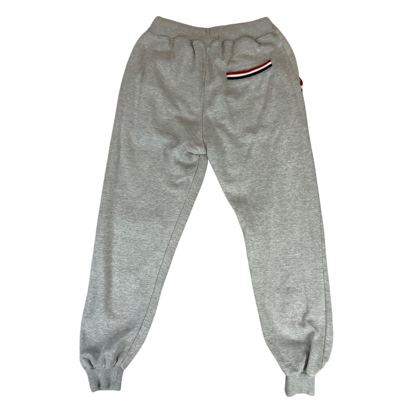 Vintage 00s Y2K Grey Moncler Sweat Pants Joggers Embroidered Logo M