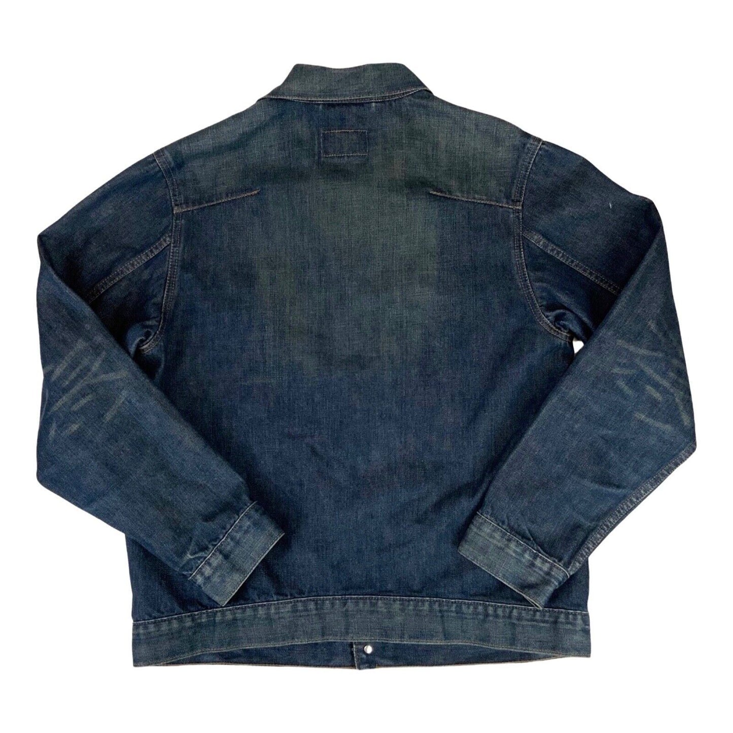 VTG Y2K LEVIS ENGINEERED 70511 PATCH POCKET DENIM CHORE JACKET INDIGO 43” (40) M