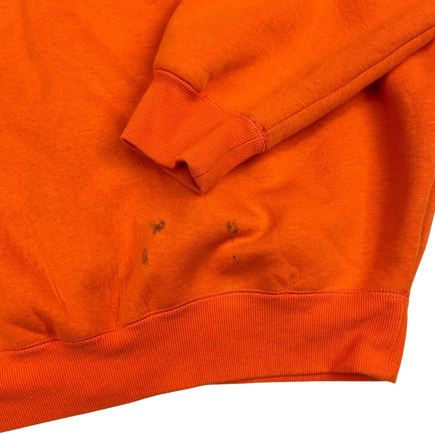 Early 2000s Orange Denver Broncos NFL Zip-Up Hooded Sweatshirt XXL