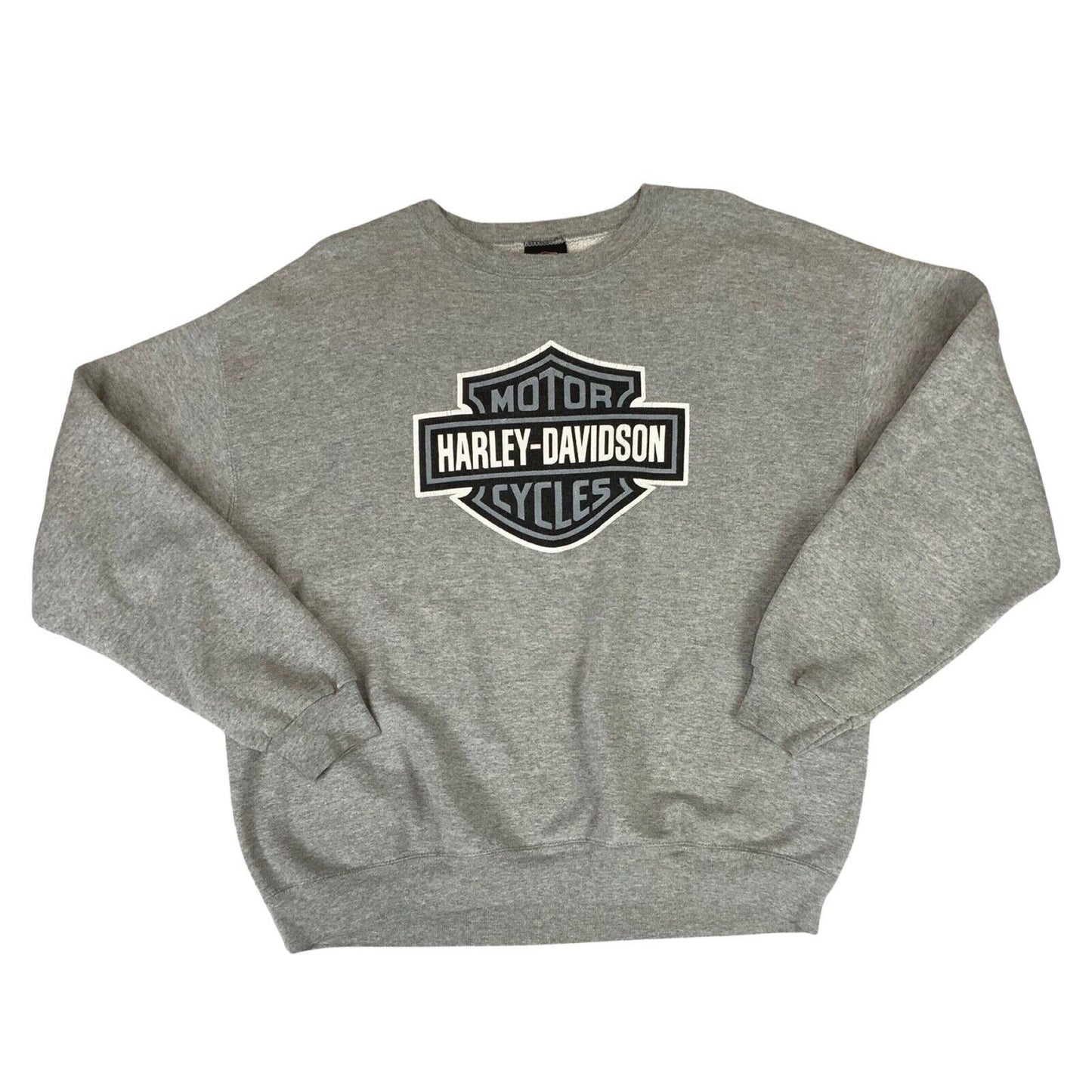 VTG 2007 GENUINE HARLEY DAVIDSON SWEATSHIRT ITALY ITALIAN DEALERSHIP XL 50” (46)