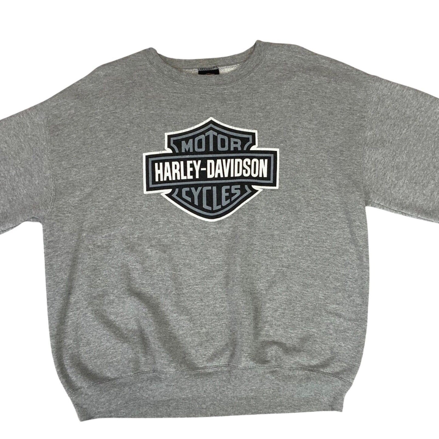 VTG 2007 GENUINE HARLEY DAVIDSON SWEATSHIRT ITALY ITALIAN DEALERSHIP XL 50” (46)