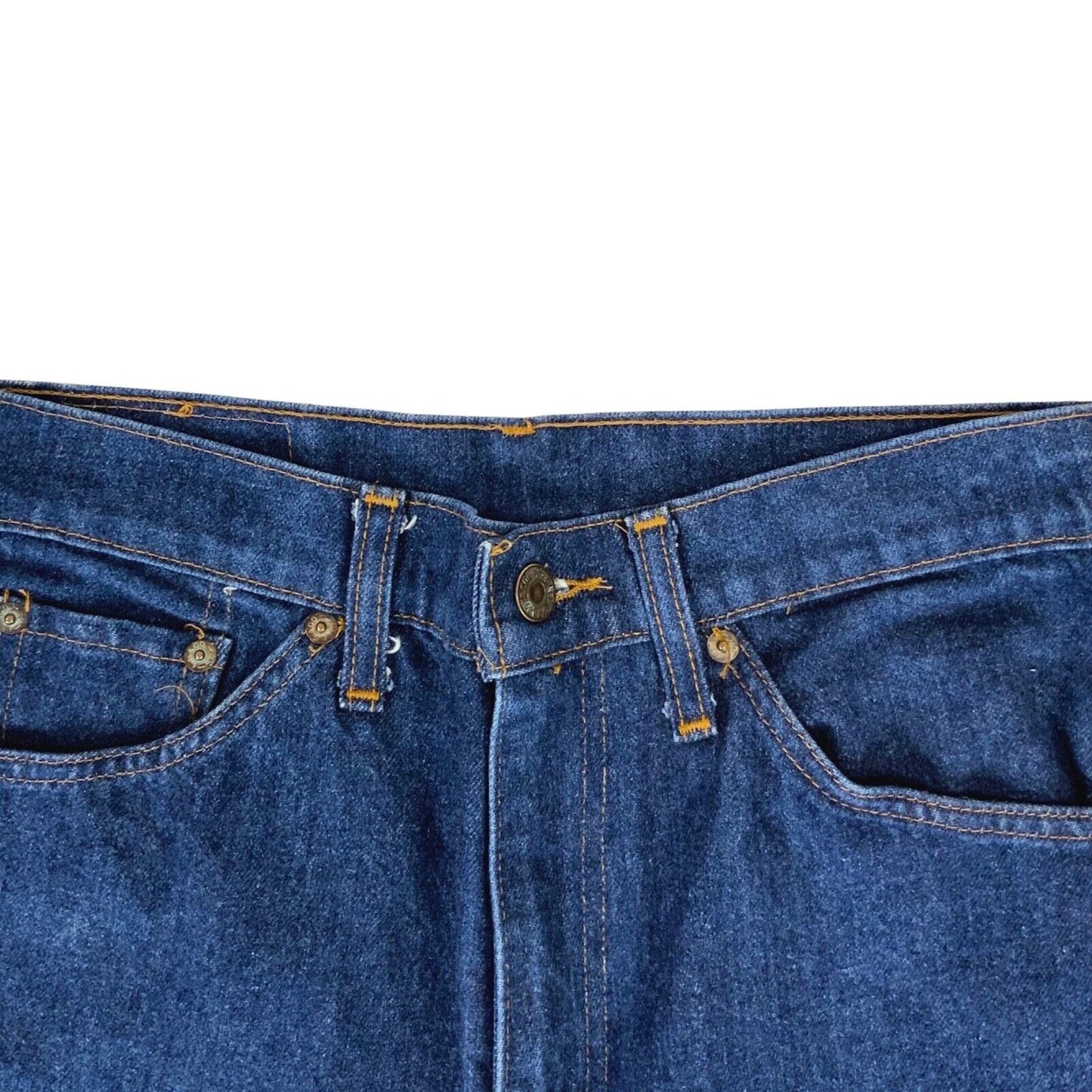 VTG 1981 LEVIS 505-0217 RED TAB HEAVYWEIGHT JEANS ROCKABILLY MOD 80s 28” W 30”L