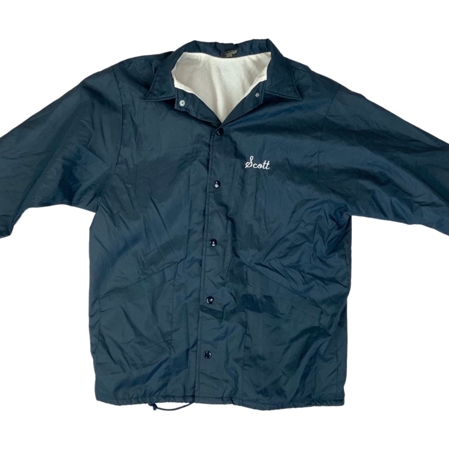 VTG 70s TYLER HILL CAMP ARISTO JAC SCOTT NYLON WORKWEAR JACKET SURFER 39” M