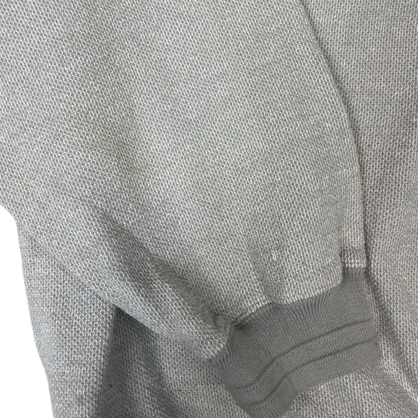 Vintage 90s 00s Grey Lee Steelers NFL Embroidered Waffle Knit Sweater XXL