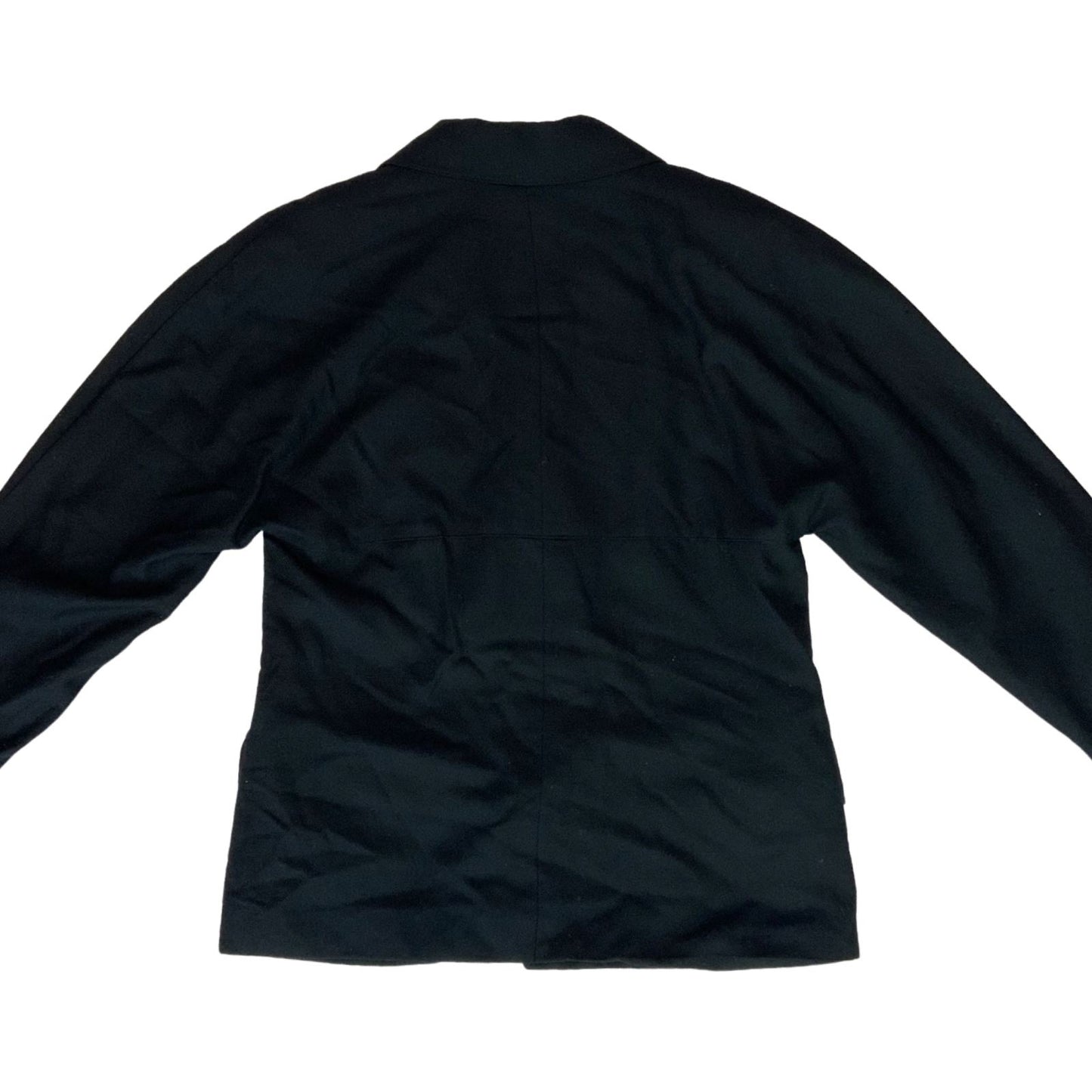 Vintage 90s Black Karl Lagerfeld Pure Wool Blazer 8 10 S