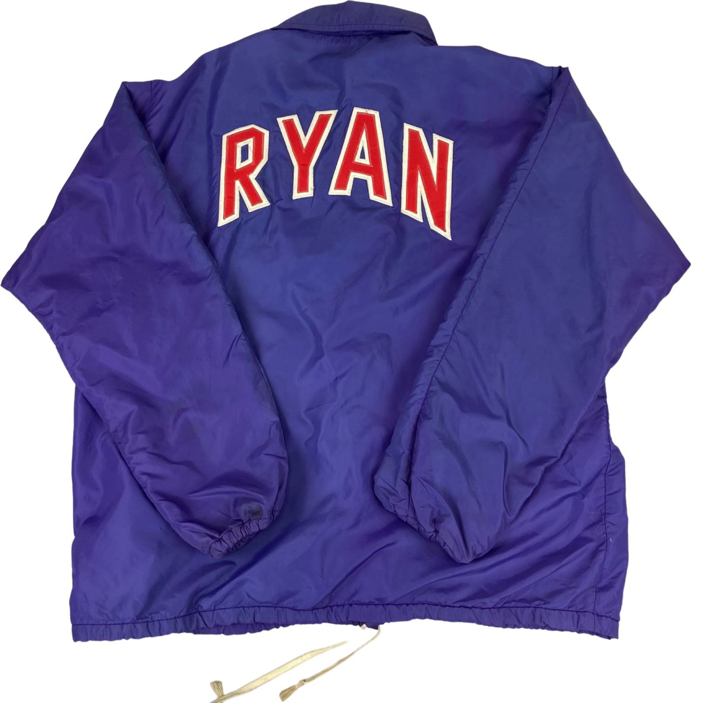 VTG USA RYAN SPEEDLINE SPORT LINED NYLON WINDBREAKER SURFER JACKET 46” XL