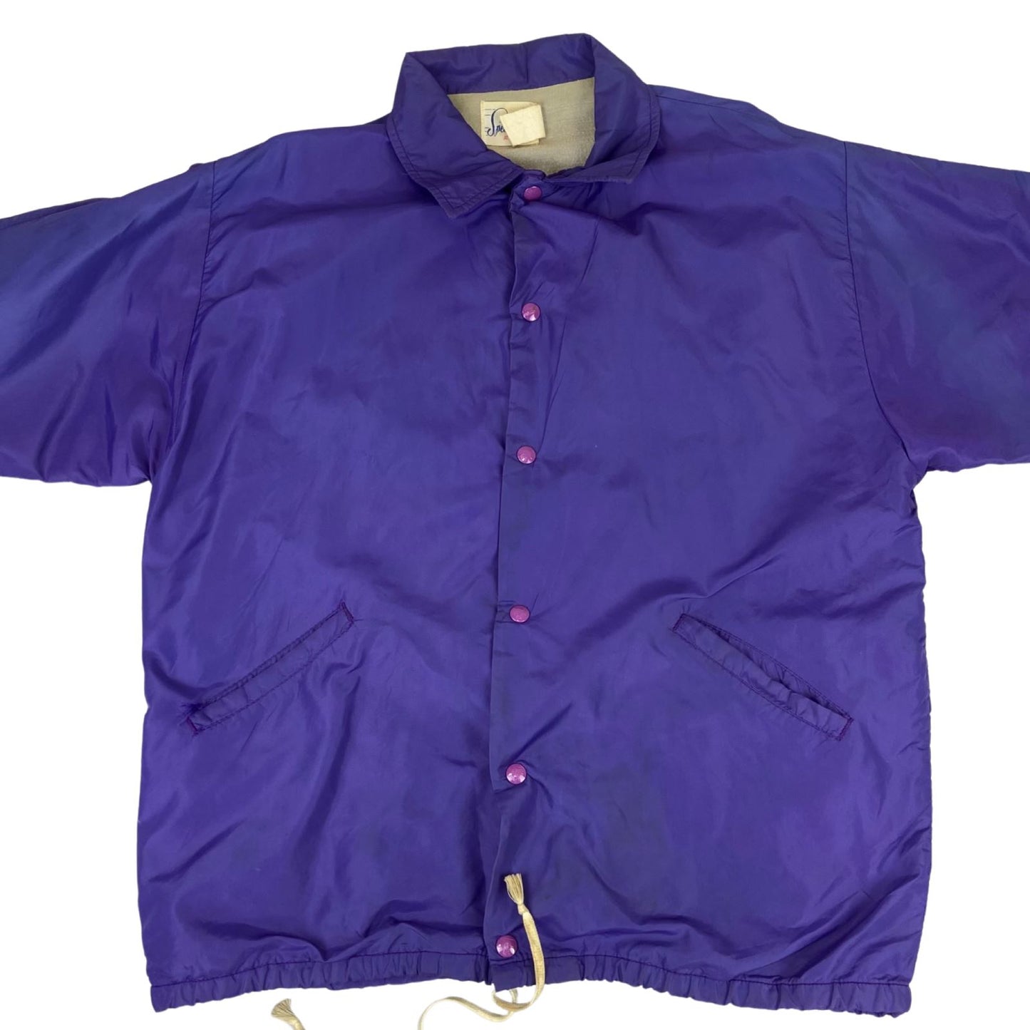 VTG USA RYAN SPEEDLINE SPORT LINED NYLON WINDBREAKER SURFER JACKET 46” XL