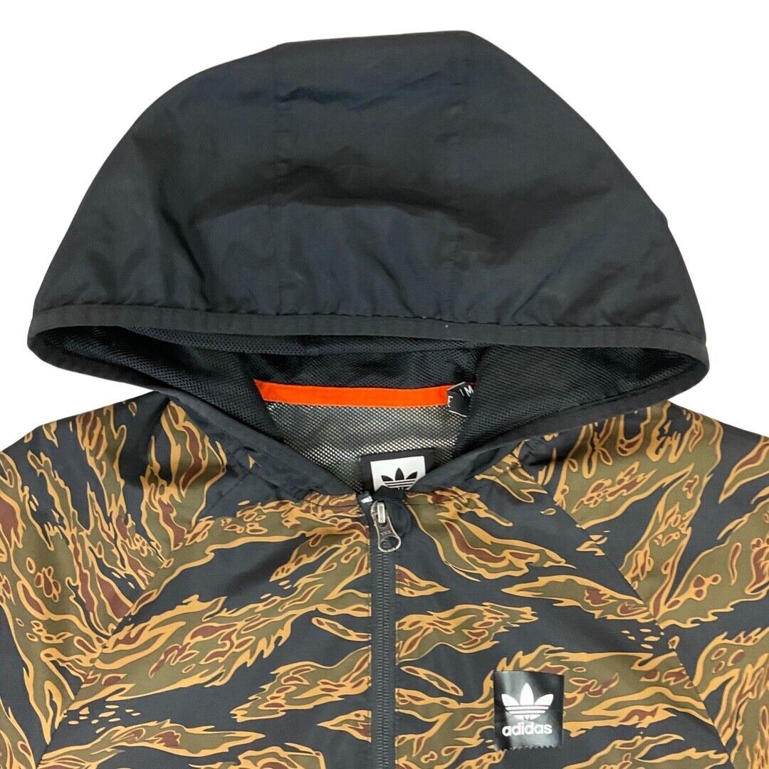 2018 Adidas Camo Print BB Wind Zip-Up Track Packable Jacket Climate Medium