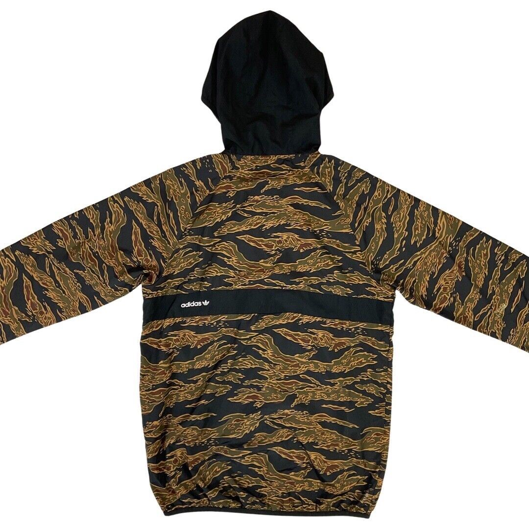 2018 Adidas Camo Print BB Wind Zip-Up Track Packable Jacket Climate Medium