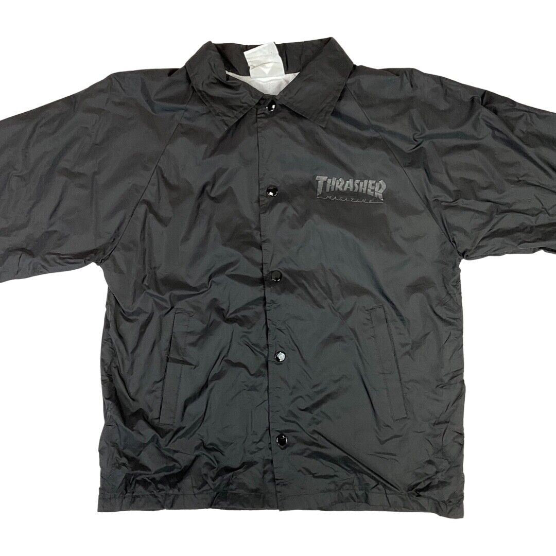 Blackout Thrasher Magazine San Francisco Skate and Destroy Windbreaker Small