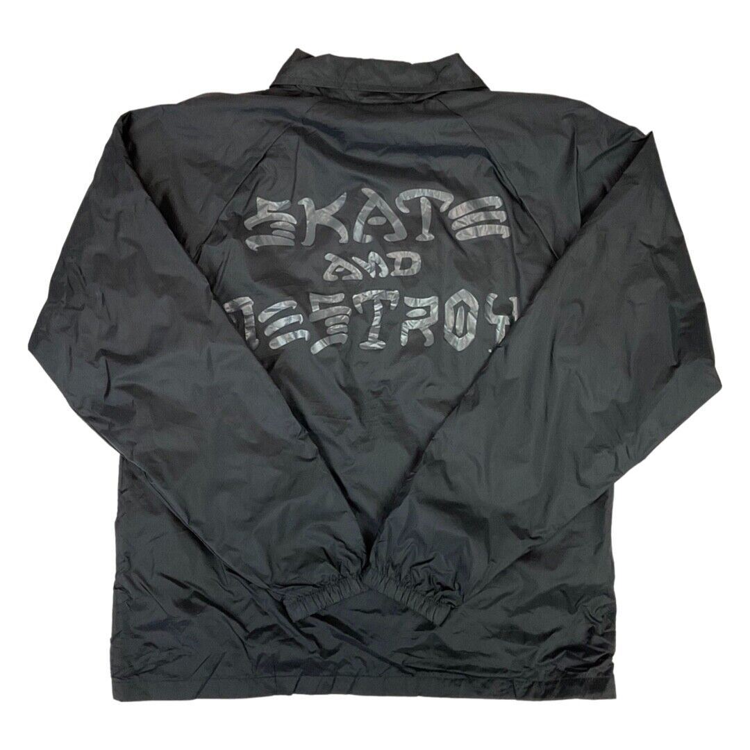 Blackout Thrasher Magazine San Francisco Skate and Destroy Windbreaker Small