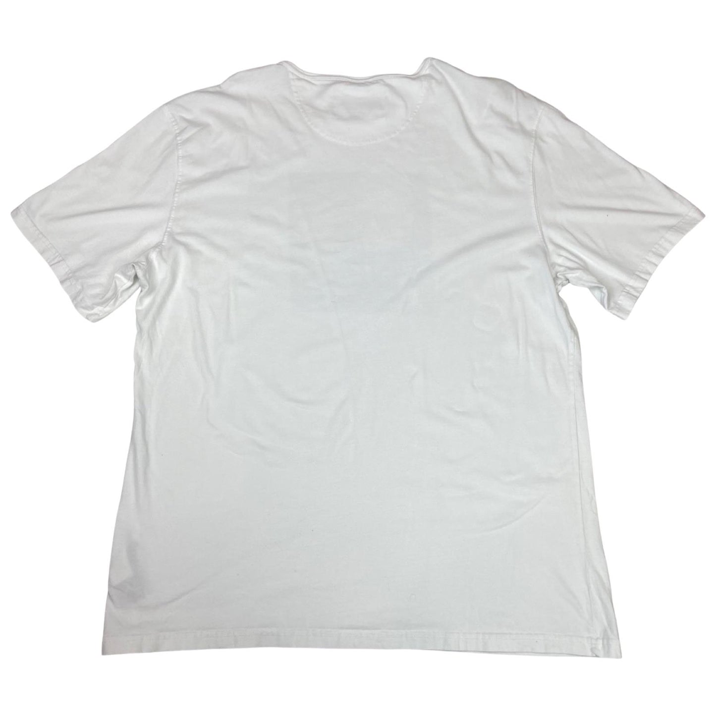Y2k White Barbour International The Steve McQueen Collection Graphic T-Shirt XXL