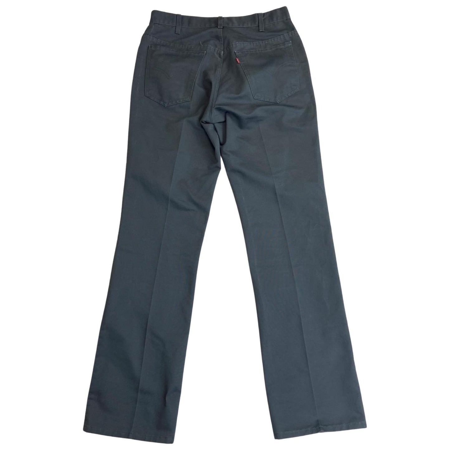 VTG LEVIS STA-PREST RED TAB GREY TROUSERS SLACKS JEANS MOD SKINS 34W 34L