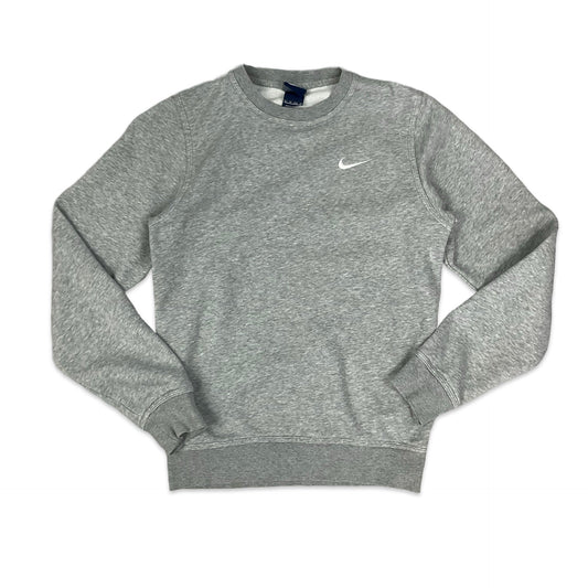 Nike Grey Crew Neck Sweatshirt XS S
