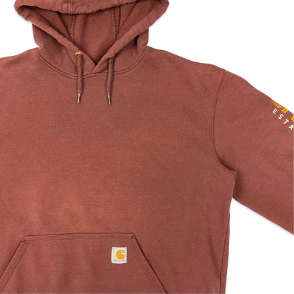 Carhartt Brown Pullover Hoodie XL XXL