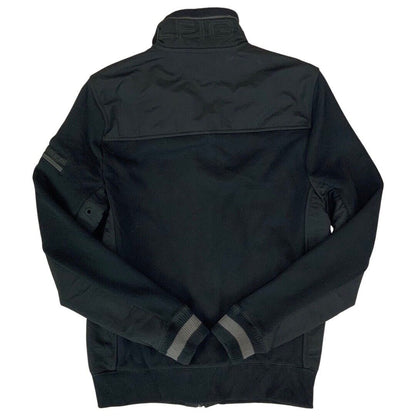 00s Black Tommy Hilfiger Zip-Up Windbreaker Jacket Medium