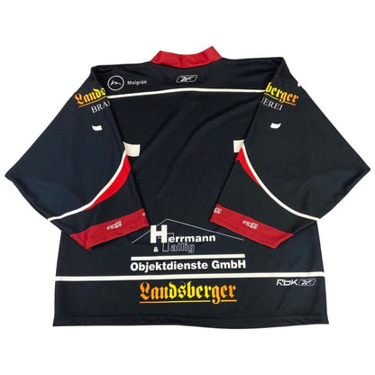 Reebok Black Saale Bulls Eishockey Oberliga Jersey XXXL