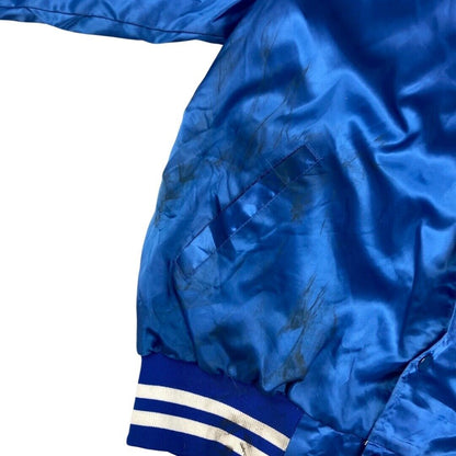 VTG 80s USA RAMONA JUNIOR HIGHSCHOOL BAND SATIN NYLON COACH VARITY JACKET L 44”