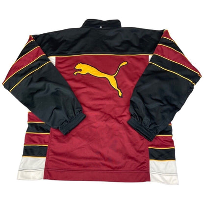 Vintage 90s Multi-Coloured Puma Embroidered Zip-Up Track Jacket XXL