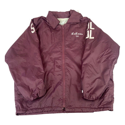 VTG USA EAST HIGH AMERICAN FOOTBALL VARSITY NYLON WINDBREAKER JACKET 54” 3XL
