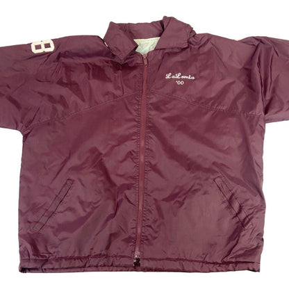 VTG USA EAST HIGH AMERICAN FOOTBALL VARSITY NYLON WINDBREAKER JACKET 54” 3XL