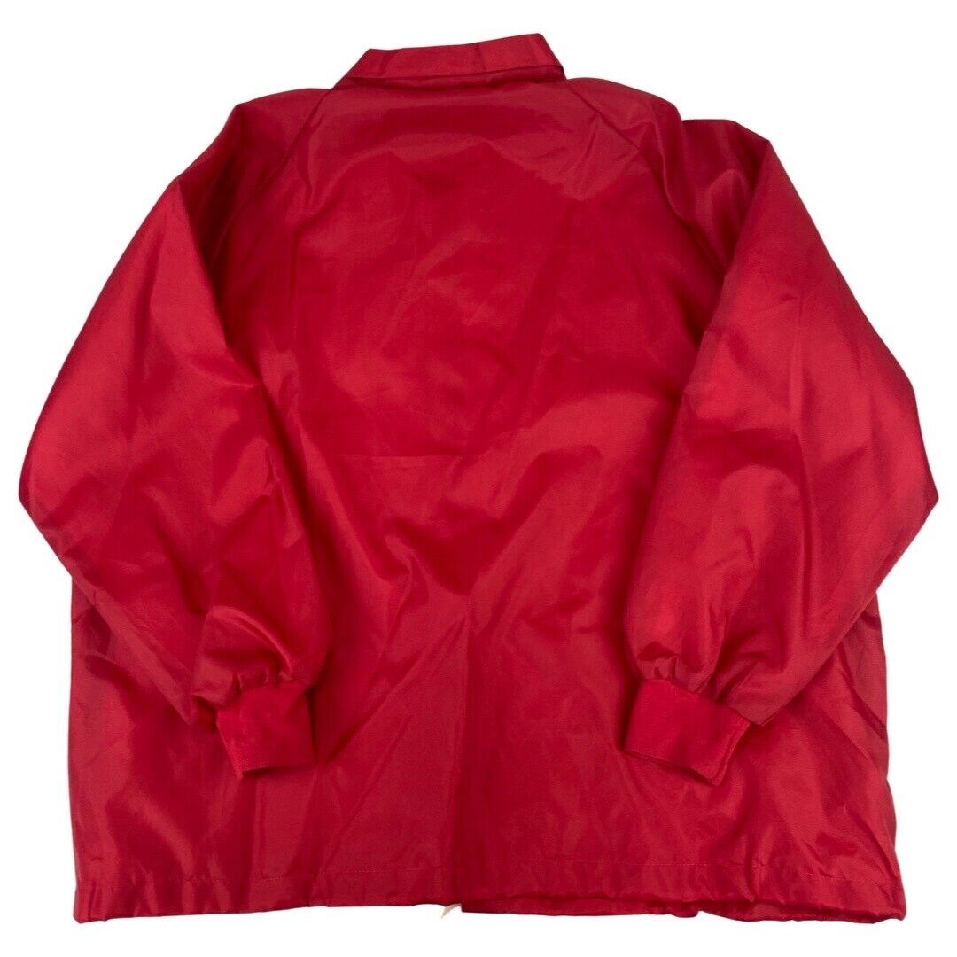 VTG USA BUFFALO BUZZARDS 99 CANOE VARSITY NYLON WINDBREAKER COACH JACKET 48” 2XL