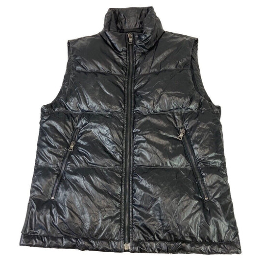 Black Prada Milano Puffer Gilet Body Warmer Art. SGV826 Tg. 46 Medium