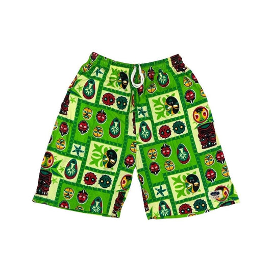 Vintage 1990s Multi-Coloured JJ New Sport Club Swimwear Beach Boardshorts Large