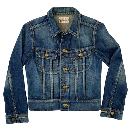 VTG 1960s LADY LEE RIDERS SANFORIZED DENIM JACKET LADIES TRUCKER S 31”