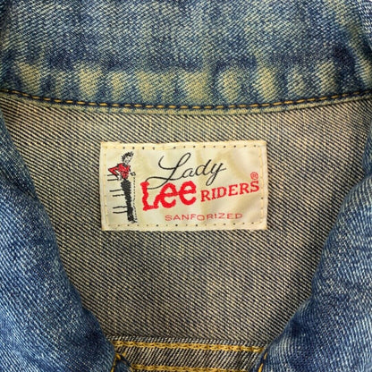 VTG 1960s LADY LEE RIDERS SANFORIZED DENIM JACKET LADIES TRUCKER S 31”