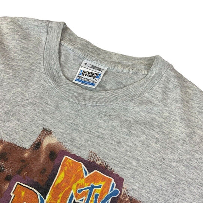 Vintage 1996 Grey Rock Am Ring Festival Line-Up Graphic Screen Stars T-Shirt XL