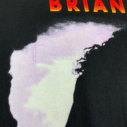 Vintage 1993 Black Brian May Back To The Light Tour Graphic T-Shirt L/XL