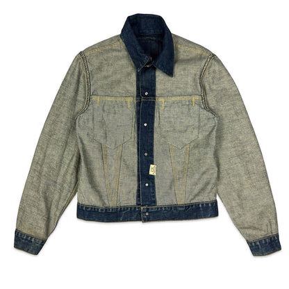 VTG JAPANESE LEVIS BIG E TYPE 3 TRUCKER DENIM JACKET ROCKABILLY MOD 60s LVC 36”S