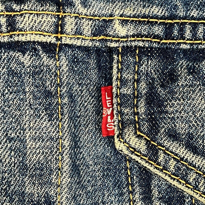 VTG 90s JAPANESE BIG E LEVIS TYPE 3 TRUCKER DENIM JACKET 1960s LVC MOD SKIN 36 S