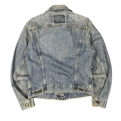 VTG 90s JAPANESE BIG E LEVIS TYPE 3 TRUCKER DENIM JACKET 1960s LVC MOD SKIN 36 S