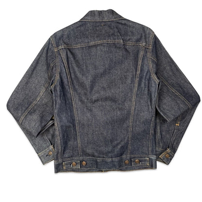VTG DEADSTOCK 80s USA LEVIS RED TAB TYPE 3 TRUCKER DENIM JACKET 777 STAMP 34 XS