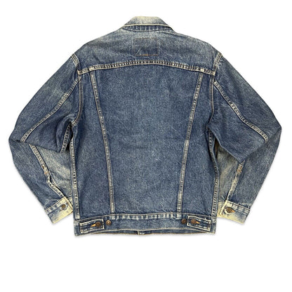 VTG 1980s USA LEVIS RED TAB TYPE 3 TRUCKER DENIM JACKET  527 STAMP 38 S